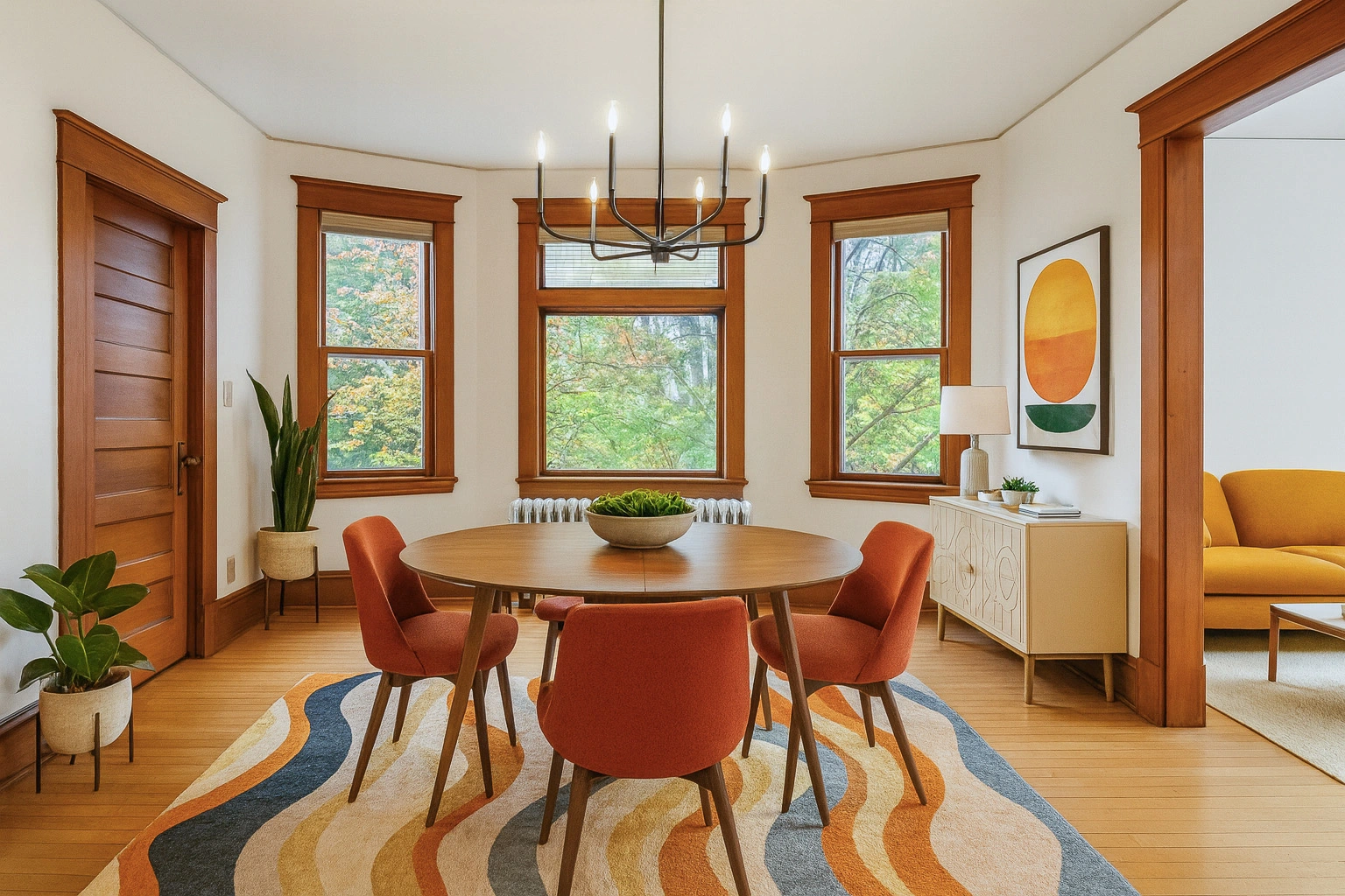 Dining Room — virtually staged, 569 Ottawa Ave